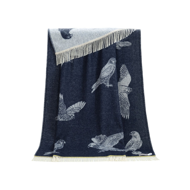 Falcon Merino Wool Throw