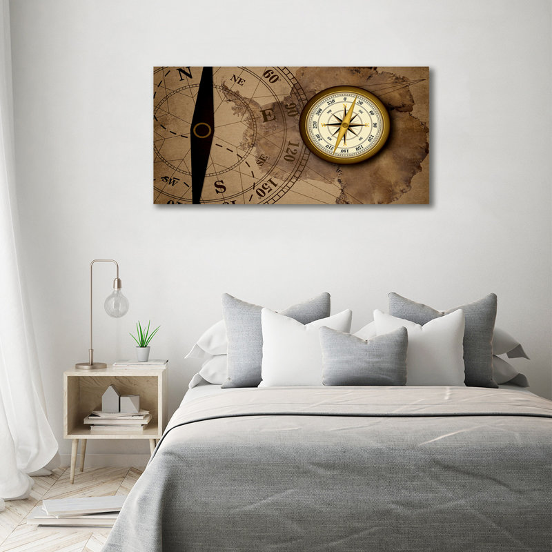 Compass - Wrapped Canvas Print