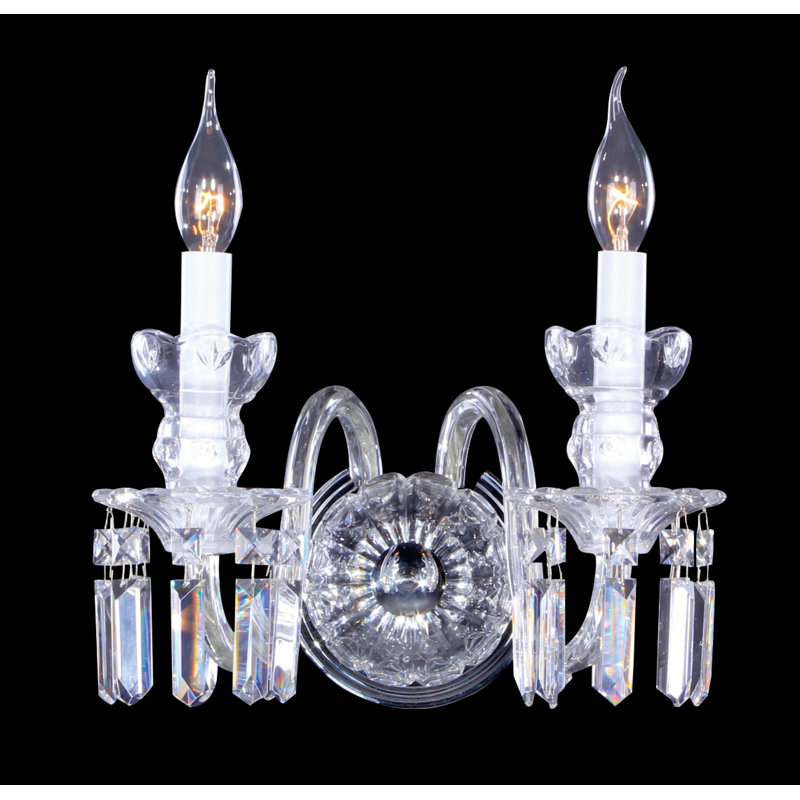 Lampe murale bougie 2 lumières Kiana