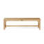 Mildred Outdoor Teak Dining Bench