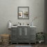 Ensemble de meuble-lavabo simple 48 "avec miroir