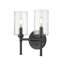 Meuble-lavabo 2 lumières avec biseau transparent Millennium Lighting Chastine-742547256