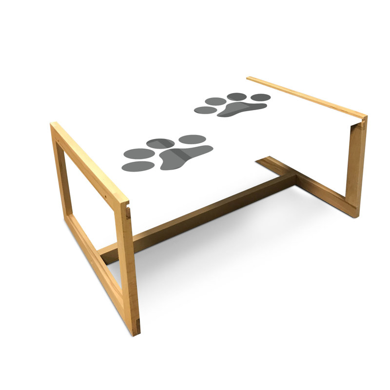 Isabellasophia Sled Coffee Table, 40cm H x 91cm W x 62cm D
