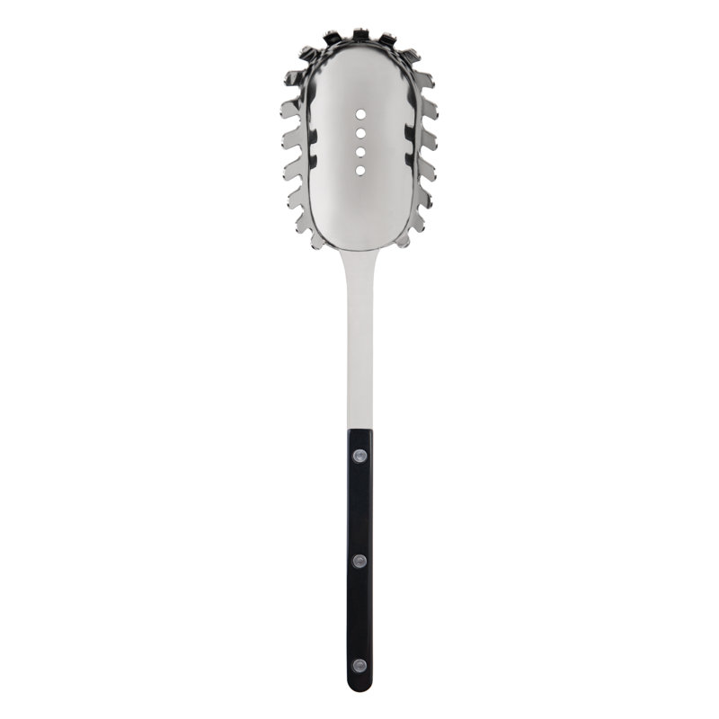 Bistrot Solid Pasta Scoop, Black