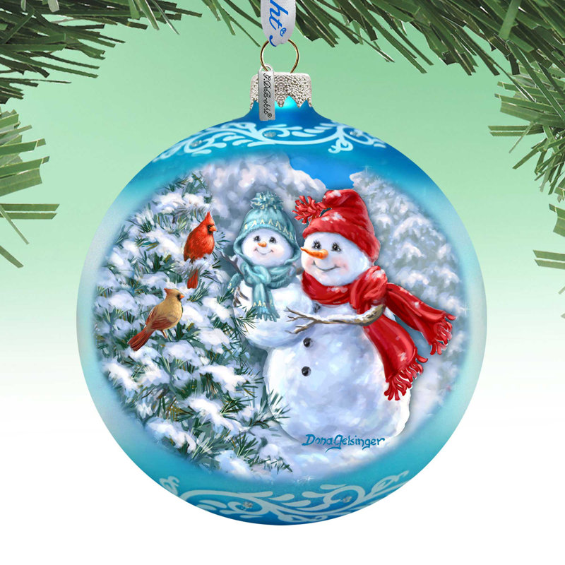5.5'' Glass Ball Ornament