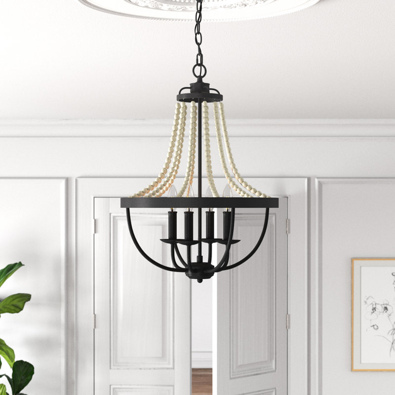 Tyzer 4 - Light Dimmable Empire Chandelier