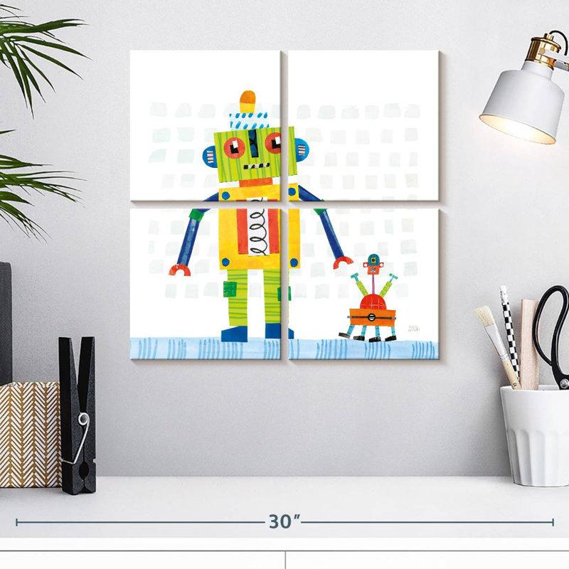 Ashelle Robot Party IV, H 18 po x l 18 po