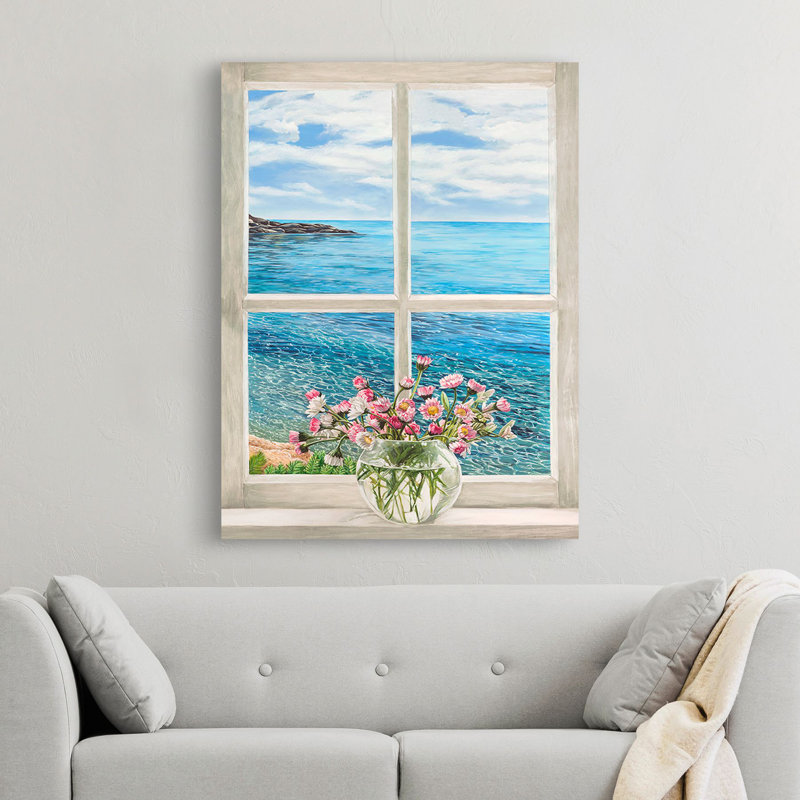 Mediterranean Bay II by Remy Dellal - Wrapped Canvas Art Prints, 80cm H x 60cm W x 4cm D