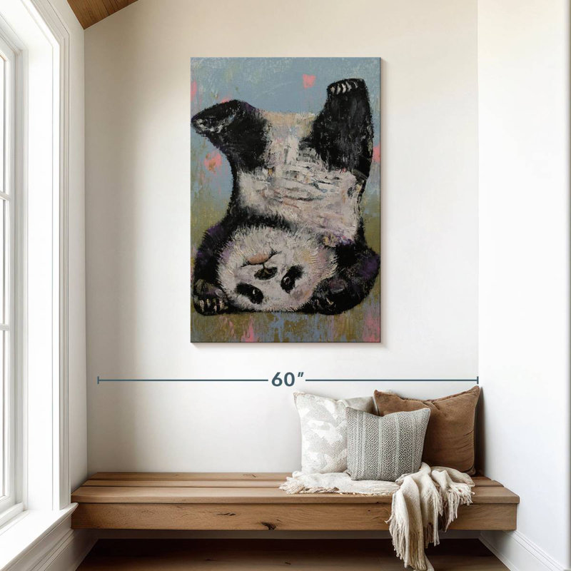 Brampt Panda Headstand, 45" H x 30" W