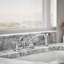 Double Handle Kitchen Faucet with Side Spray