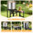 Dual Jet Burner With Side Shelf