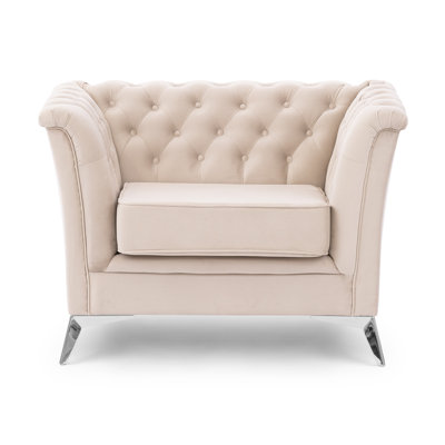 Whitby Velvet Chesterfield Chair