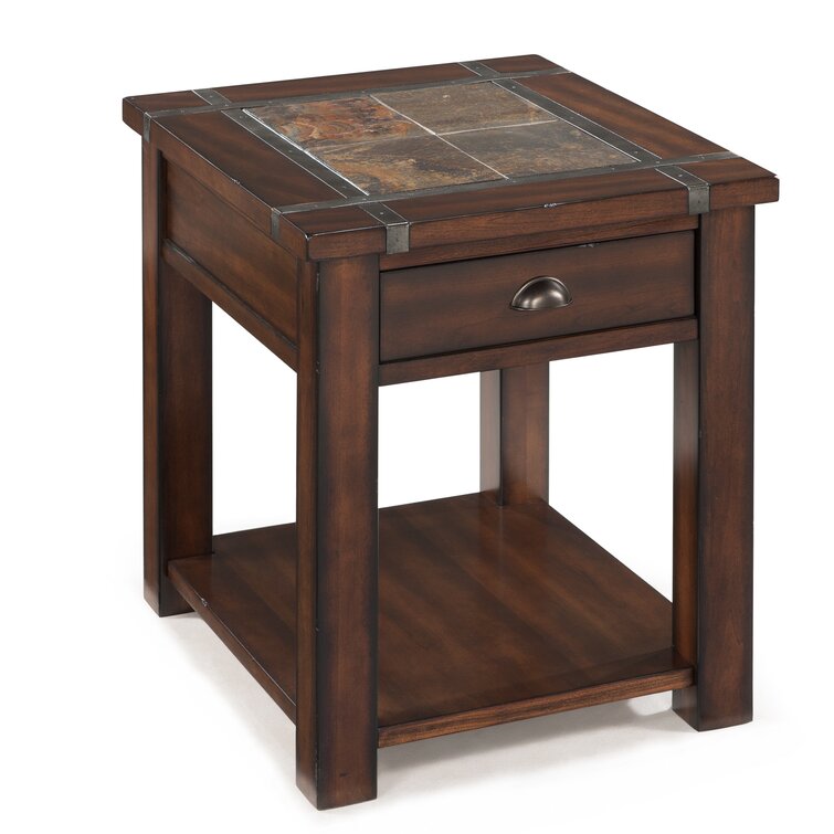 Celsus End Table With Storage