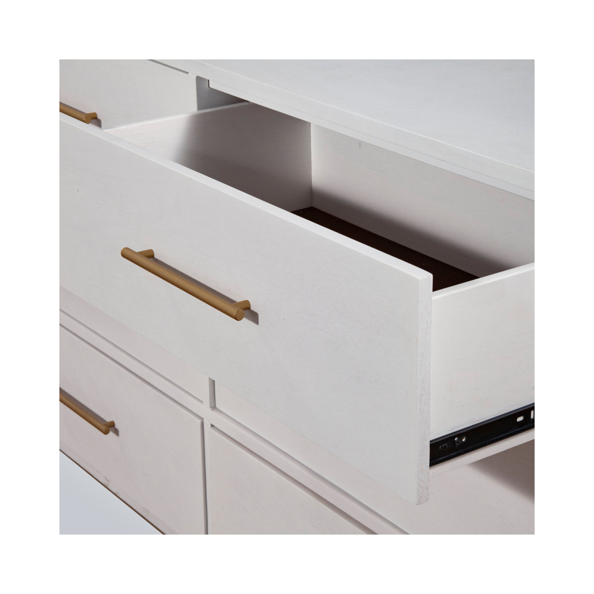 Marino 6 - Drawer Dresser, White