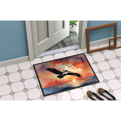 Pelican Fiery Sunset Doormat