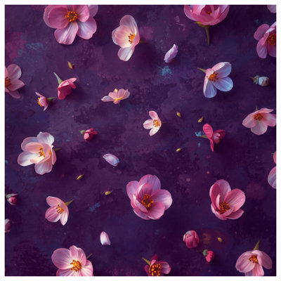 Tapis de bain Pink Cherry Blossoms
