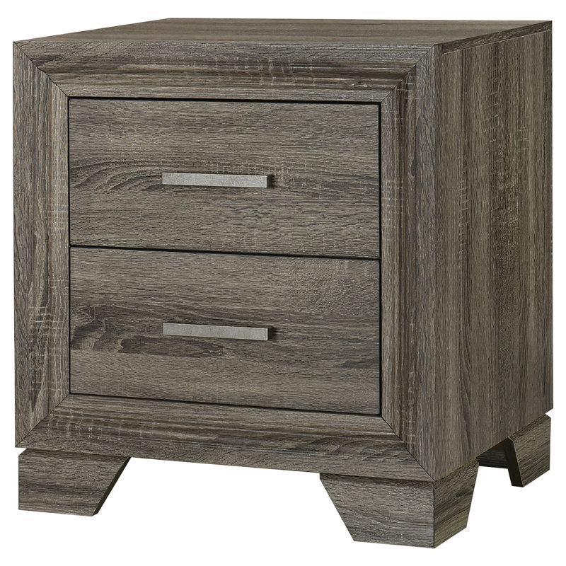 2-drawer Nightstand Bedside Table