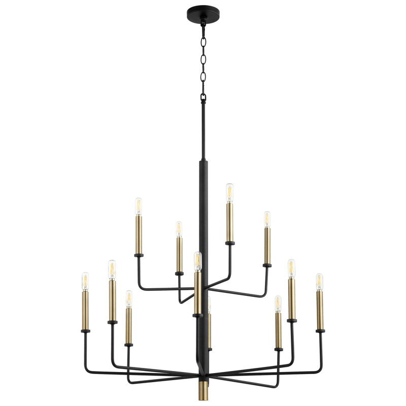 Apollo 12 - Light Tiered Chandelier