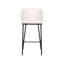 Mina Upholstered Counter Stool with Metal Frame-95982244