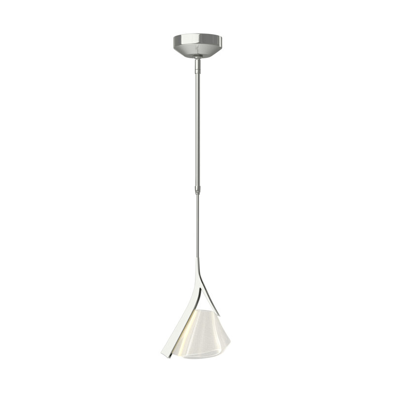Luminaire suspendu simple à 1 lumière Mobius, Platine rétro