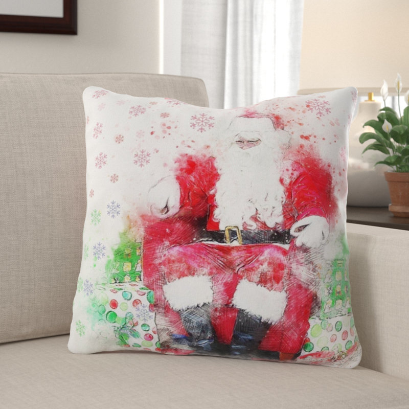 Coussin de noël Osterhout, Intérieur, Microsuède
