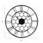 Retaj Metal Wall Clock