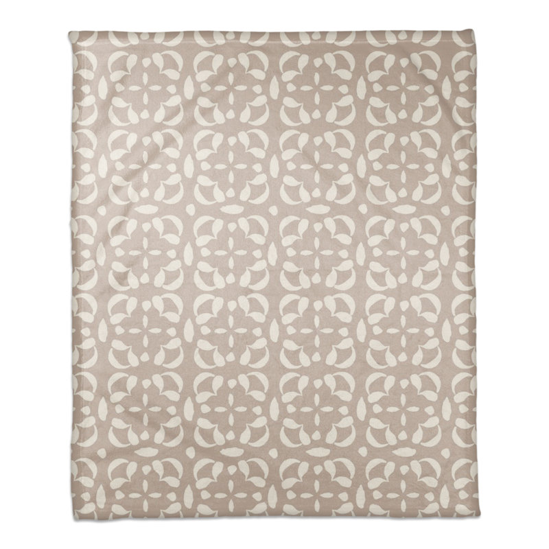 Hand Woven Throw Blanket, Tan