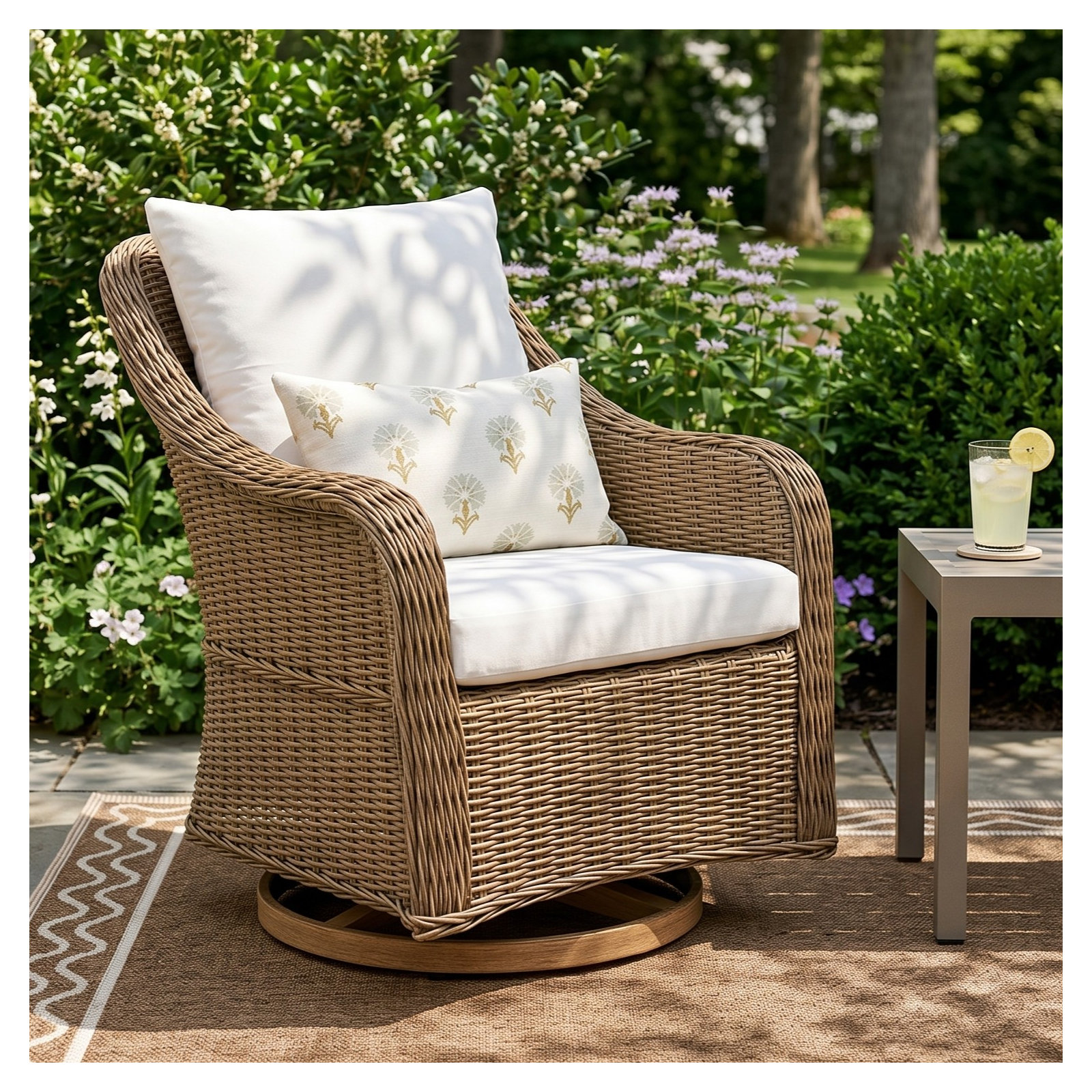 Hudson Swivel Club Chair 
