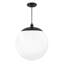Glass Ball Cord Pendant
