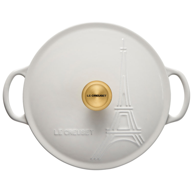 Le Creuset 3.5qt Signature Braiser Eiffel Tower Collection | Indigo