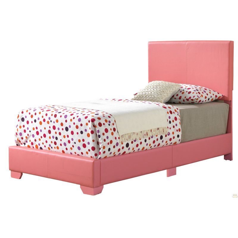 Elegant Casual Pink Watsons Bed, Twin, Pink