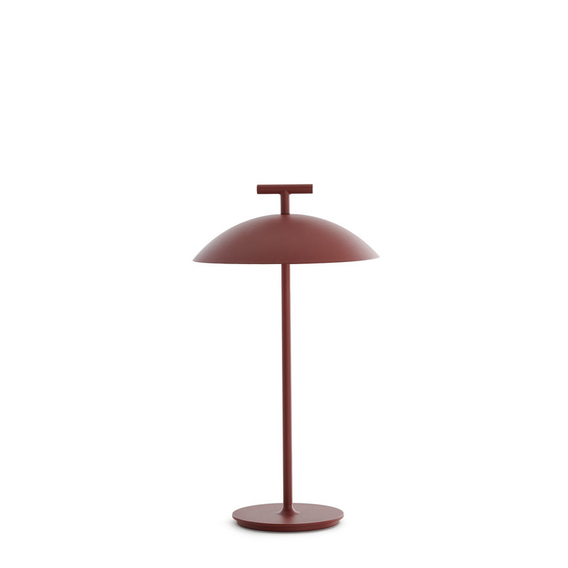 Mini Geen-A LED Buffet Table Lamp, Brick Red