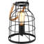 Lampe de bureau noire 10,6 po Yingst