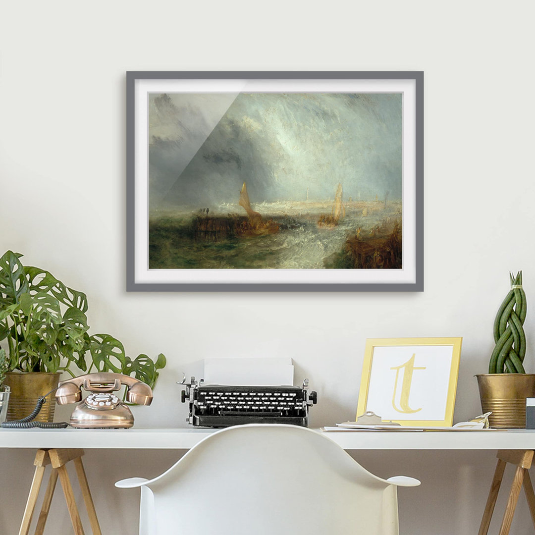 Gerahmtes Poster Ostende von William Turner