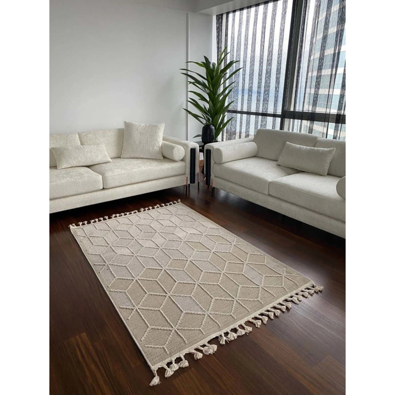 Lashena Indoor / Outdoor Rug, Rectangle 6'7" x 8'2"