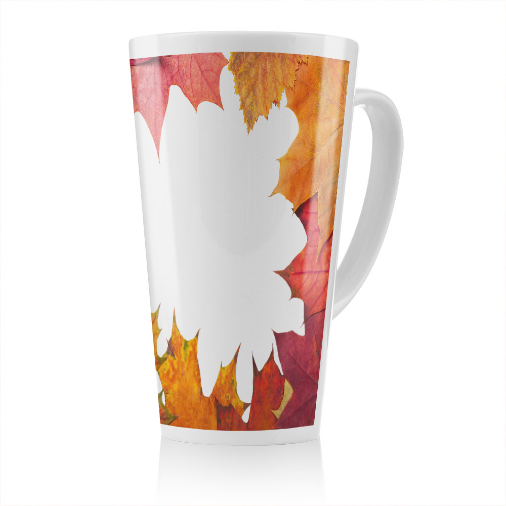 Autumn Border Latte Mug