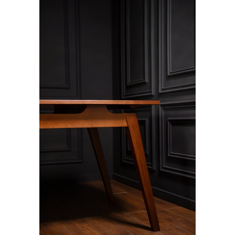 Anvil Dining Table, Brown