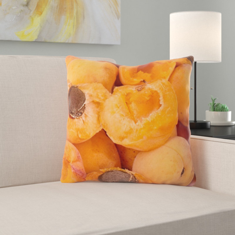 Coussin abricots