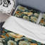 Botanical Green Damask Harmony I - Ensemble de housse de couette damassé-1551579399