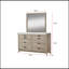 Ensemble de meuble-lavabo 1 pièce Rustic