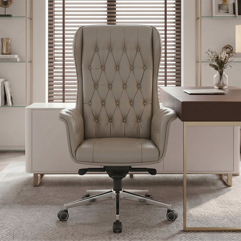 Red Barrel Studio Leather Executive Chair