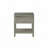 23" Taupe Wooden Nightstand
