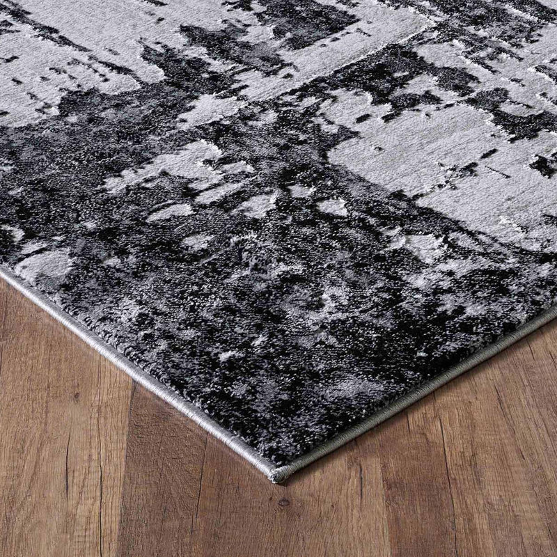 Santangelo Abstract Area Rug, Rectangle 80 x 150cm