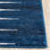 Tapis géométrique bleu royal / ivoire Allard