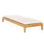 Classic Teak Chaise Lounge - Charcoal-90139959
