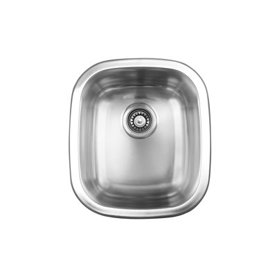 14-1/2" Single Bowl Bar Sink Undermount