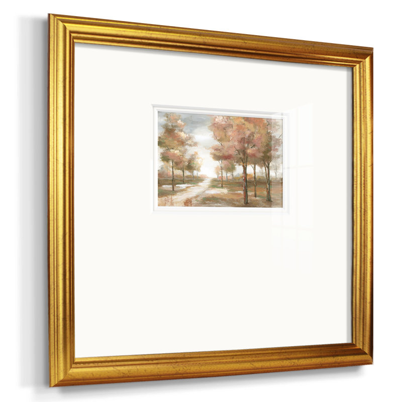 " Pastel Park ", 17" H x 17" W x 1.25" D