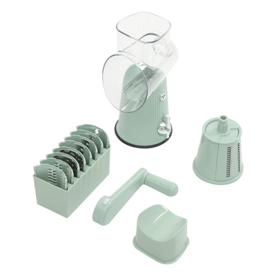 Manual Vegetable Cutter Fast Salad Vegetable Cutter Vegetable Cutting Tool With 5 Pairs Of Blades
