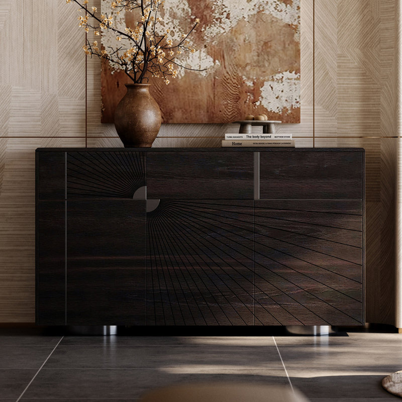 Buffet de luxe rétro de style américain