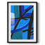 «Invveded Blue», reproduction encadrée-1713044047-1713044045
